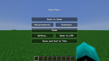 Game Menu