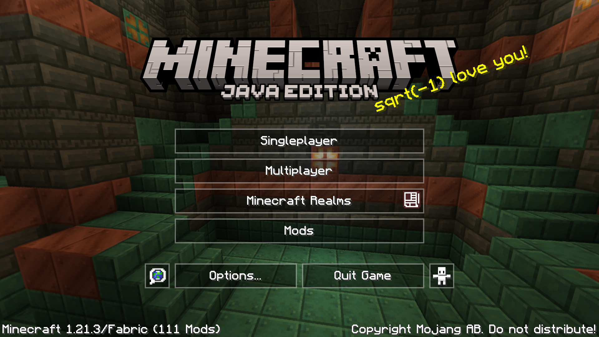 Main Menu