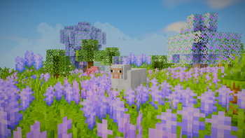 Sheep in Flower