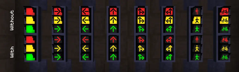 Black Background for Traffic Lights — screenshot 1