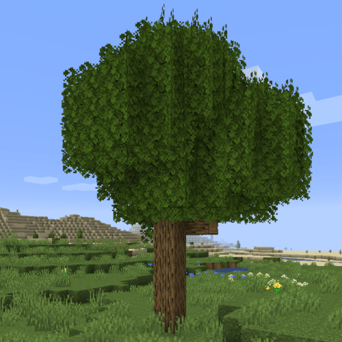 Foliage draw distance is too low. - Discussion - Minecraft