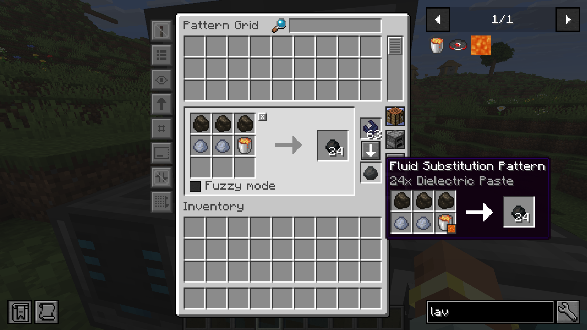 Inside a Pattern Grid