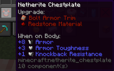 Trims icons & material