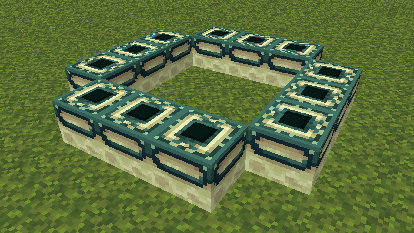 Directional End Portals Minecraft Texture Pack