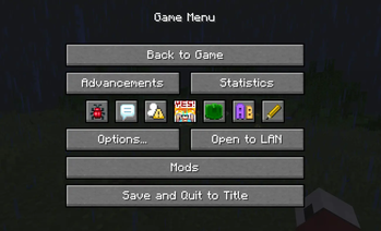 game menu
