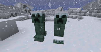 Snowy Creepers (Snowing)