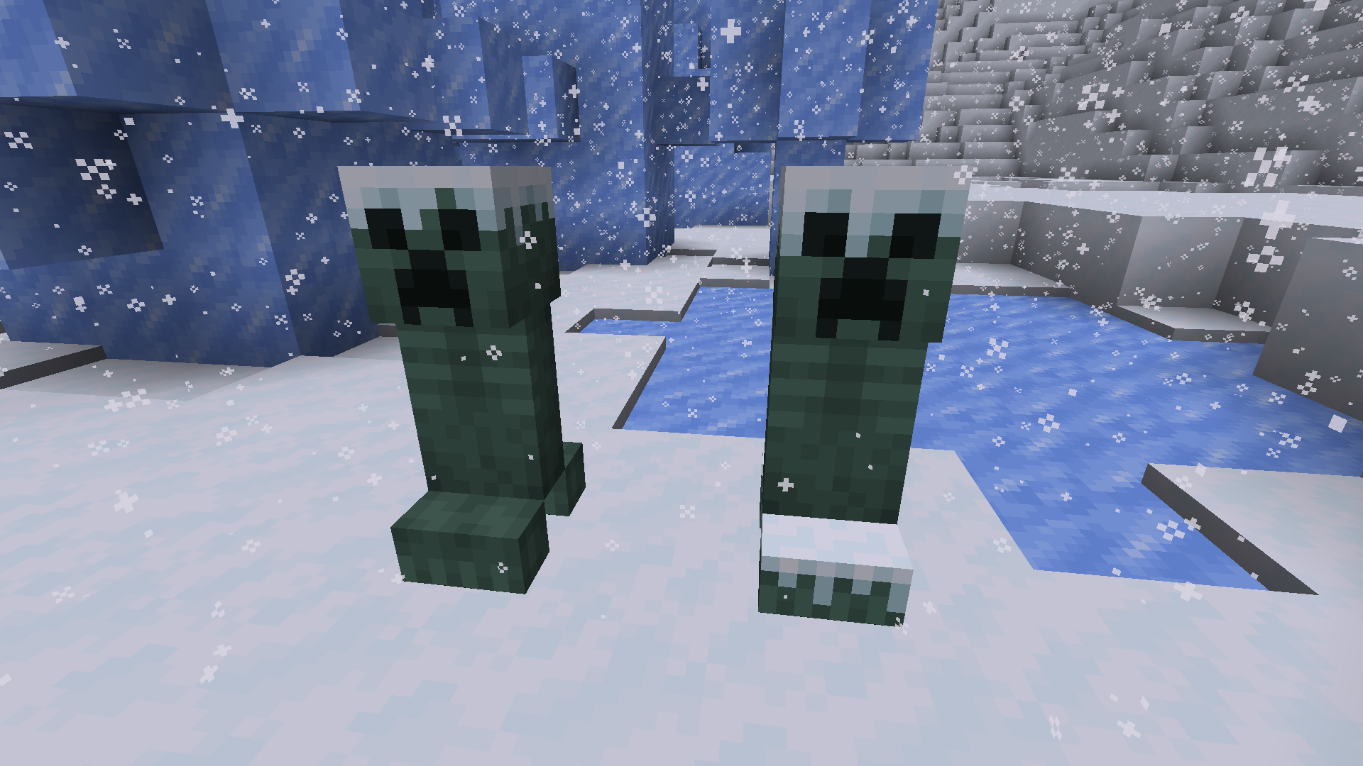 Snowy Creepers (Snowing)