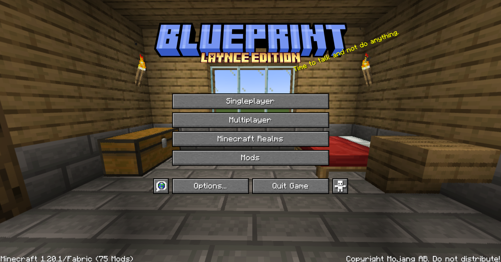 Blueprint menu minecraft resource pack