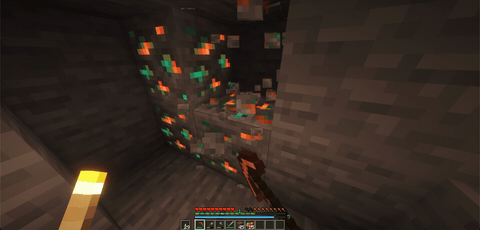 Levelling Mining by mining a copper vein