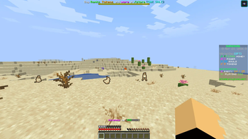 Mobs having glow effect applied