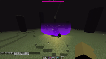 Ender Dragon with ring effect