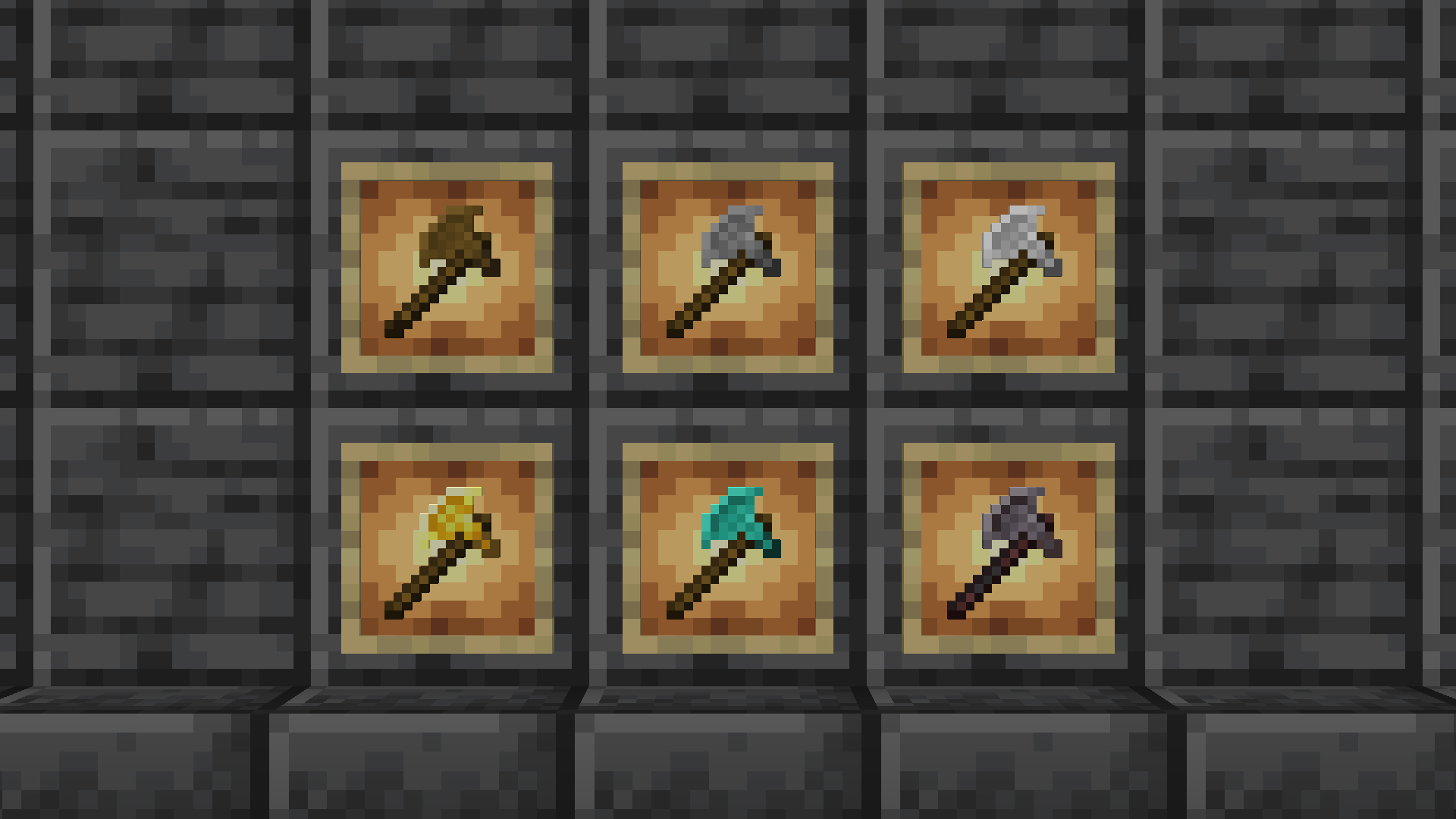 Better Axes - Minecraft Resource Pack