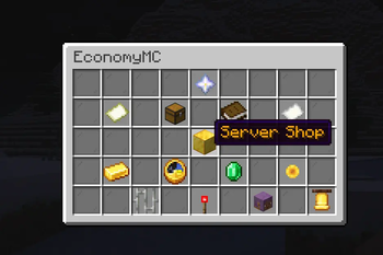 EconomyMC Main menu