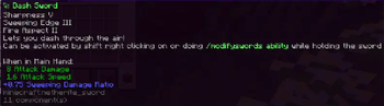 Dash Sword