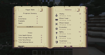 Скриншот: RPG Attribute System