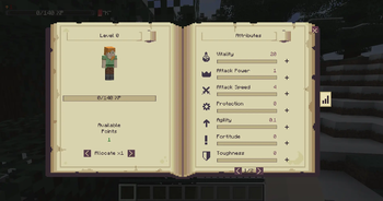 Скриншот: RPG Attribute System