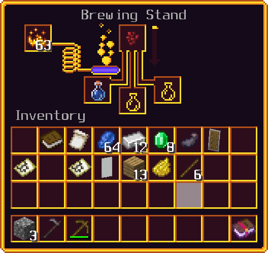 Potion Table