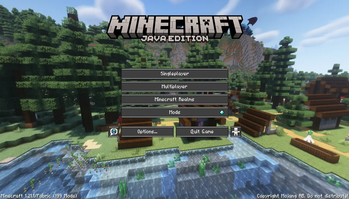 Title Screen (Old Buttons)