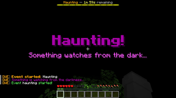 Haunting Event