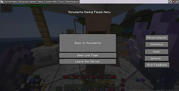 New Custom Pause Menu