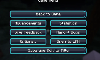 Game Menu