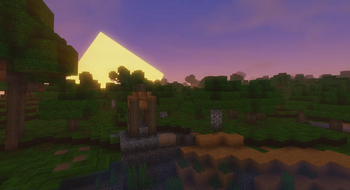 Sun rising