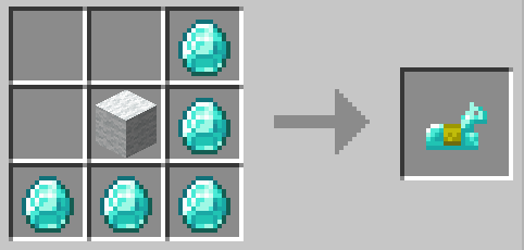 diamond horse armor recipe