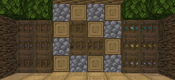All basic tools & weapons