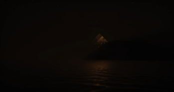 Moon rising
