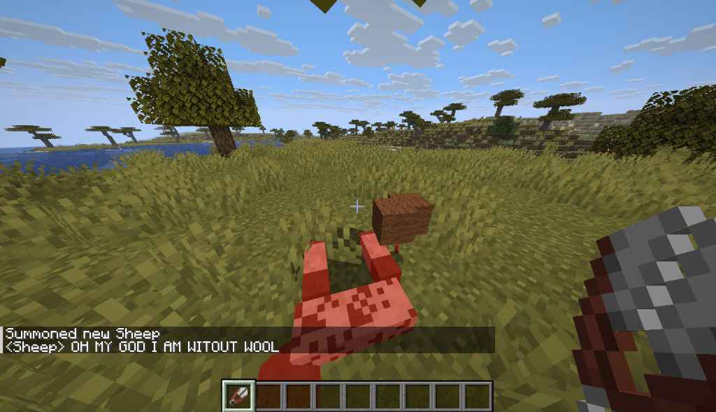 Sheep cant live witout wool