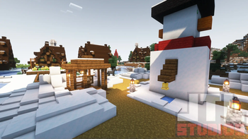 Snowy Village