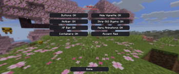 Config Menu