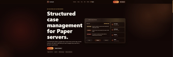 Website homepage