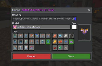 Armor Customization