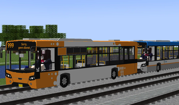 Busan Express Bus livery + driver