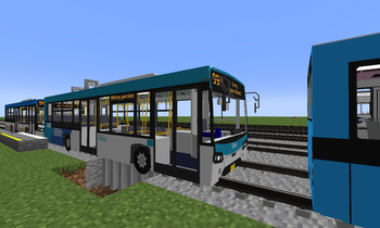 GBus blue livery
