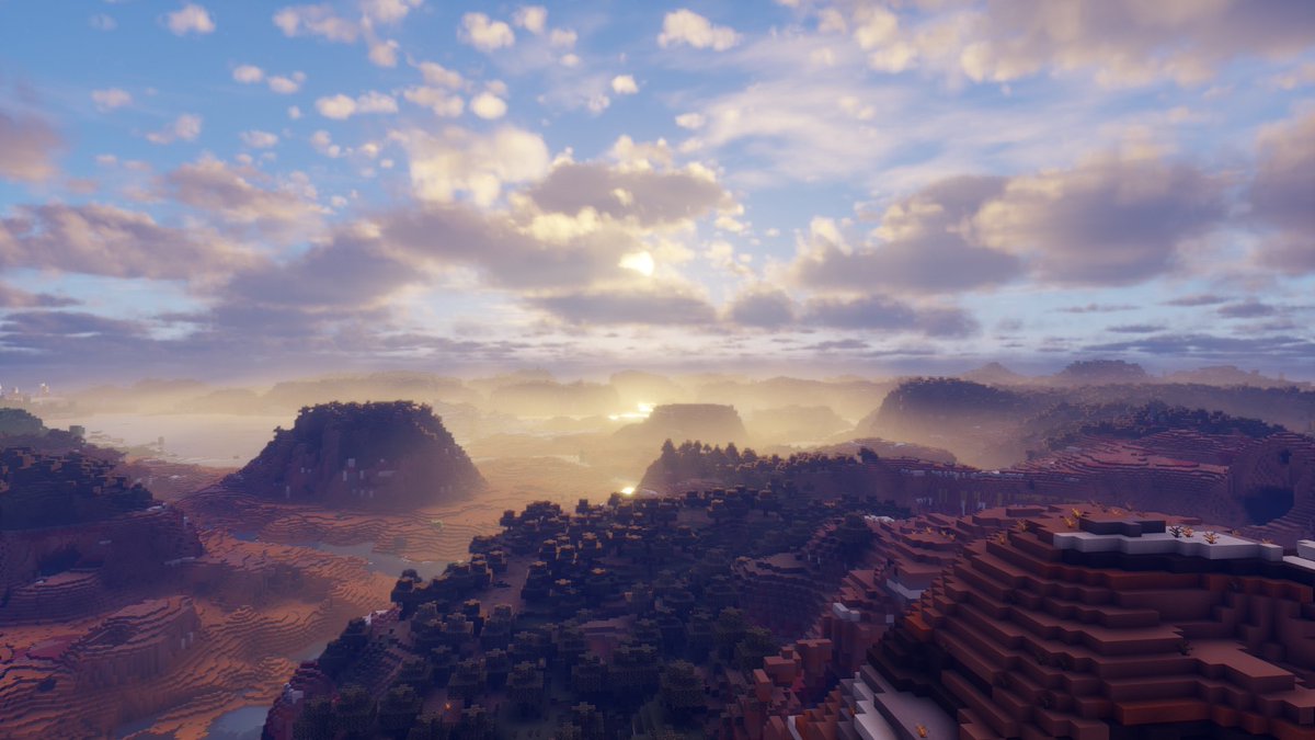 Distant horizons + Bliss shaders