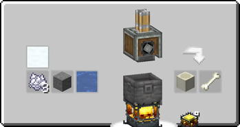 Bone block compacting recipe