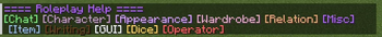 Roleplayhelp Screen