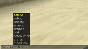 Entity ID Monitor - Menu Options