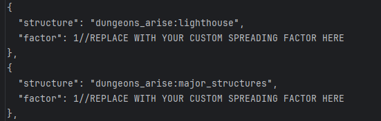snippet of the code