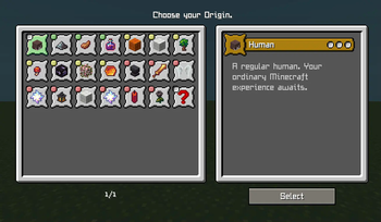 Origins GUI