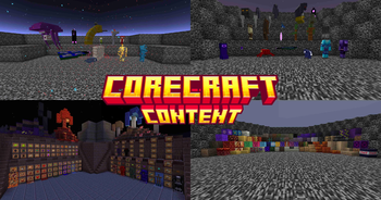 Items, blocks, mobs & bosses