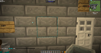 Minecart in hand