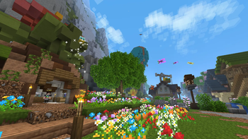 Flowers and Butterflies