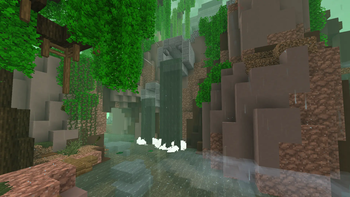 Rainy Backwater Bayou