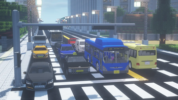 Blue Seoul Vehicles