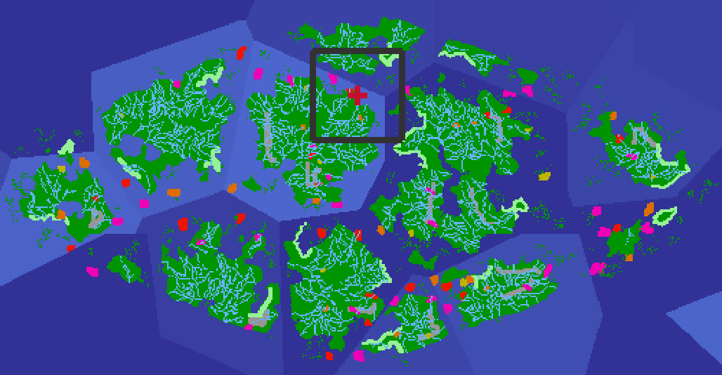 World generation preview