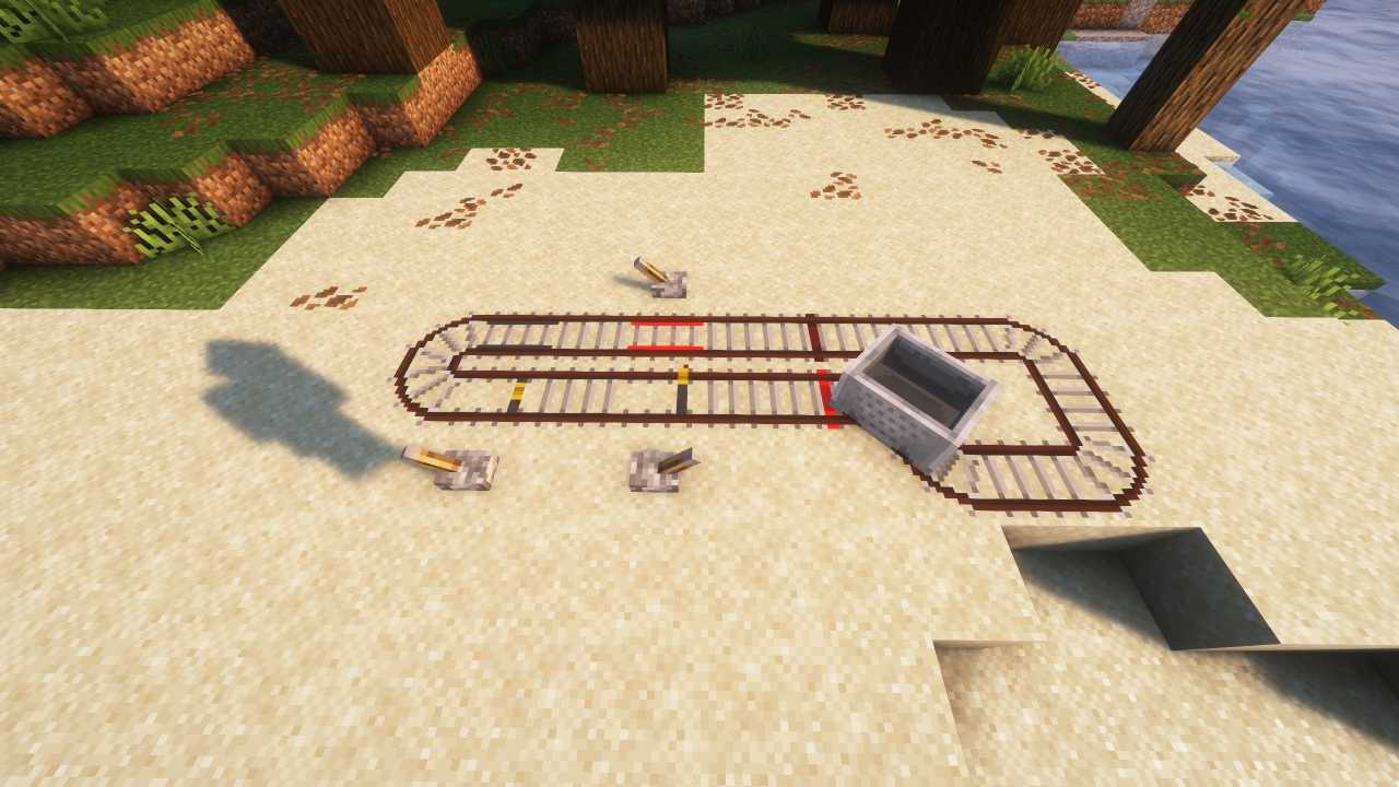 Rail Textures: Side VIew 