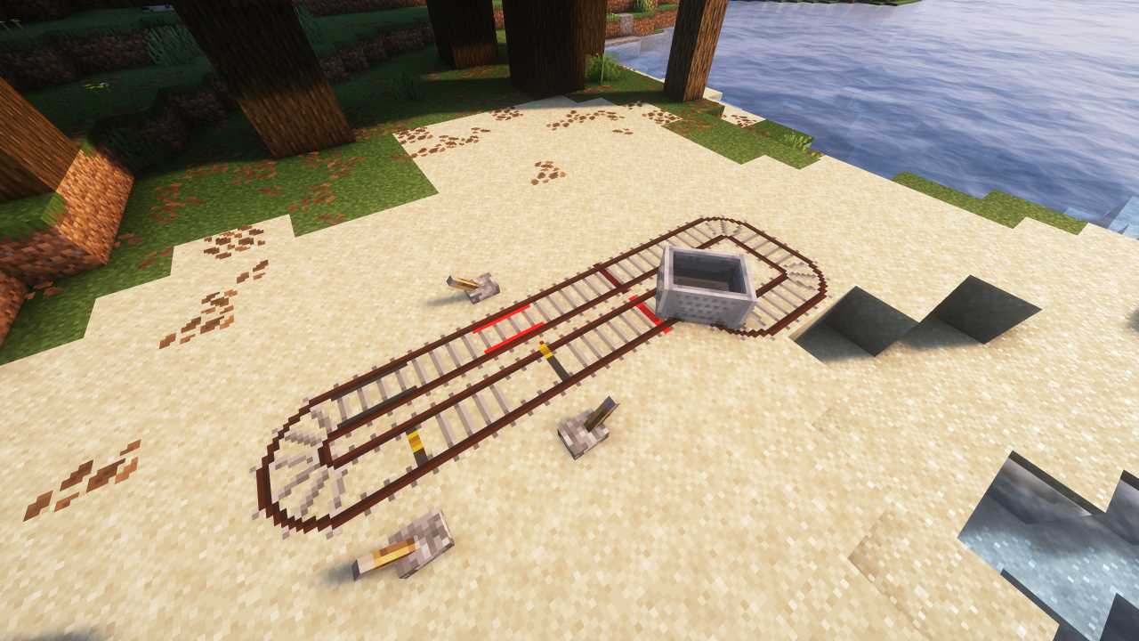 Rail Textures: Side VIew 